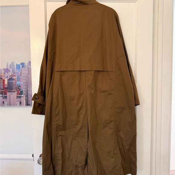 Zara Womens Collection Oversized Water Repellent Trench Coat - Picture 6 of 7